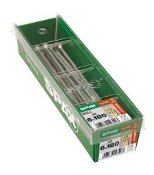 SPAX HI.FORCE WIROX 6x180 BOX 100 stuks