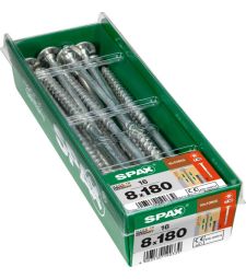 SPAX HI.FORCE WIROX 8x180 BOX 50 stuks