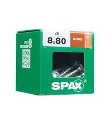 SPAX HI.FORCE WIROX 8x80 BOX 50 stuks