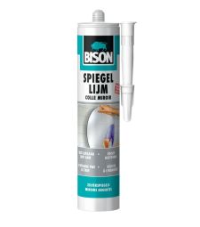 Bison spiegellijm -430gr/koker