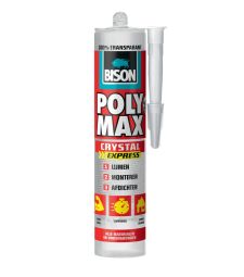 Bison polymax crystal transparant -300gr/koker