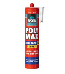 Bison polymax high tack express wit koker 435gr