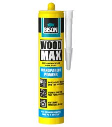 Bison wood max transparant power 320gr/koker
