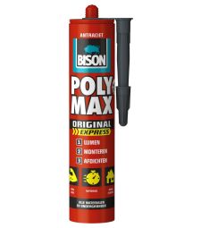 Bison polymax express antraciet -425gr/koker