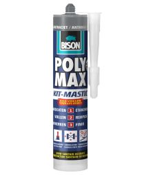 Bison polymax kit antraciet -280ml/koker
