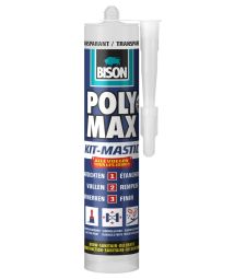 Bison polymax kit transparant -280ml/koker