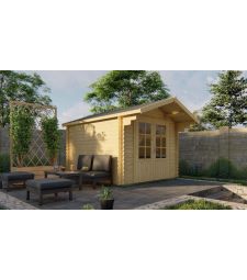 Blokhut - Tuinhuis Perlund B300xD300 cm.