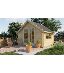 Blokhut - Tuinhuis Skov B350xD300 cm.