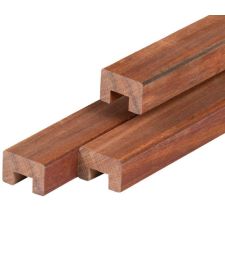 Angelim vermelho afdekkap damwand 4.5x7.0x2.50