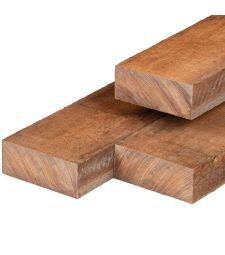 Angelim vermelho bestekhout 5,0 x 10,0 x 300 cm fijn bezaagd