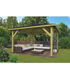 Prieel Classico. Vuren groen geimpregneerd