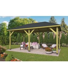 Prieel Superieur vuren groen geïmpregneerd