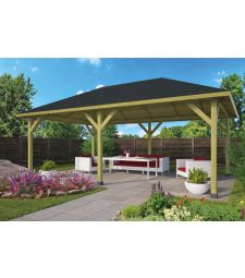 Prieel Ultimo. Vuren groen geimpregneerd