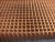 Betonstaalmat onbehandeld 10x10 cm - 200x300 cm.  Bruin.