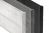 Berton@ Zweeds Rabat Houtmotiefplaat Smal Antraciet  26x4.8x184cm (Systeem B)