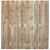 Tuinscherm Prive H195xB180 cm. 19 planks.