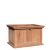 Bloembak Teak Flores Groot. Afmeting L82xB58xH47CM