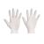 Flocx wegwerphandschoen latex maat l 10st