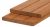 Tuinplank geschaafd Hardhout 1.5x14 cm.