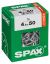 SPAX T-STAR plus WIROX 4,5x50 L 75 stuks