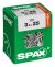 SPAX T-STAR plus WIROX 3,5x25 BOX 1000 stuks