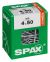 SPAX T-STAR plus WIROX 4x50 BOX 500 stuks