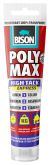 Bison polymax high tack express transparant -115g tube