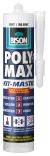 Bison polymax kit wit -280ml/koker