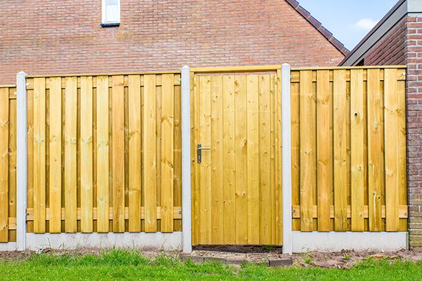 Toezicht houden Ass scherp Hout-beton schutting berekenen