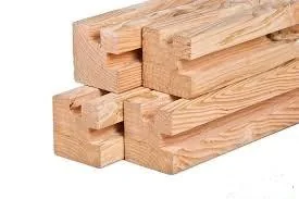 Douglas pile corner post planed 11.5x11.5x300 cm.