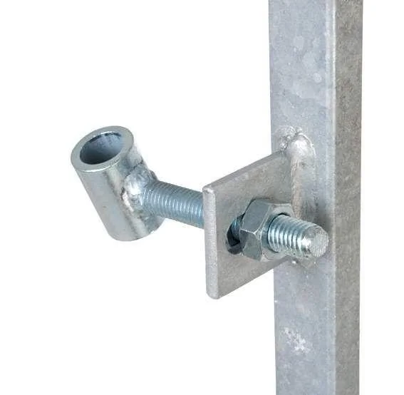 Iron door frame. Incl. suspension system.