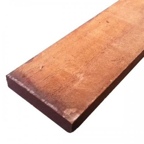 Hardwood plank Angelim Vermelho. 2x20 cm.