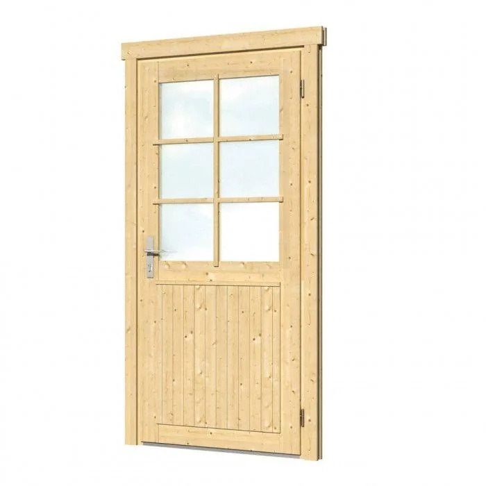 Door Single With Window XXL RS Spruce 106.5 x 215CM