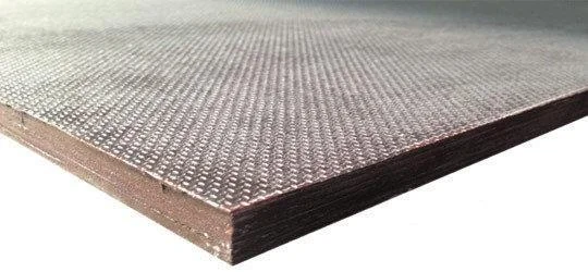 Concrete plywood hardwood 1.8 cm.125x250 cm. Anti Slip.