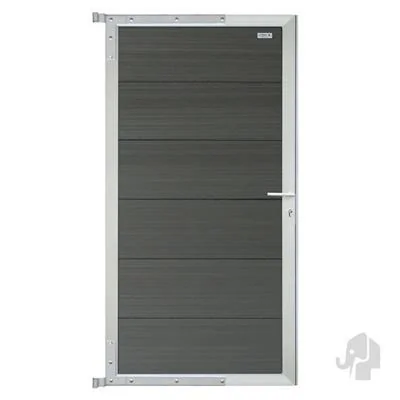 Wood composite Forte Garden Door 90 x 180CM