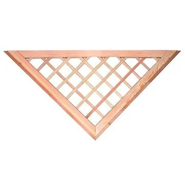 Kader voor recht scherm Douglas H80xB160 cm.