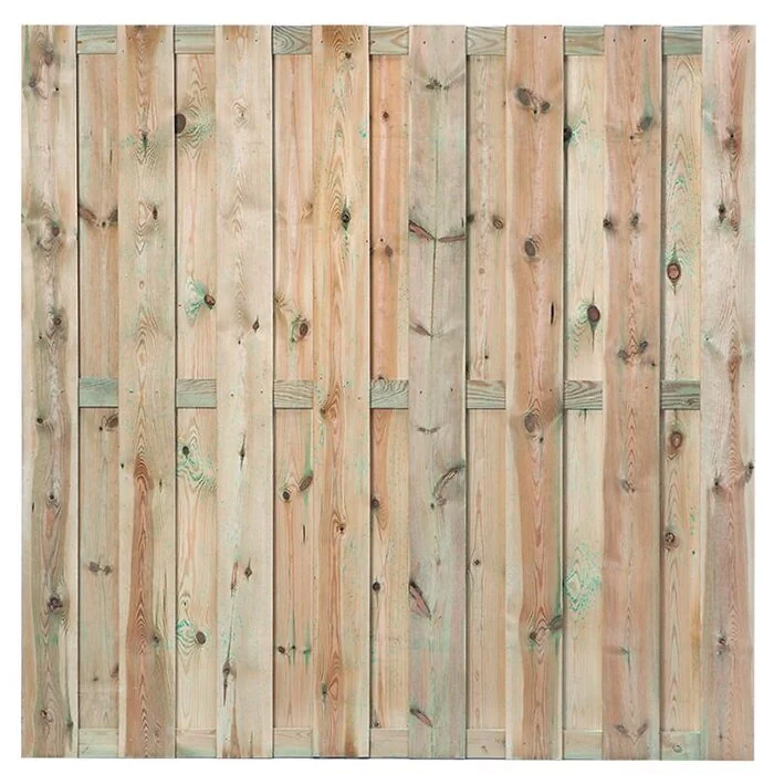 Action Garden Fence Zundert 180x180 cm. Impregnated - stainless steel.