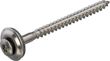 Scobalit golfplaatschroef 4.5x45 mm. RVS Torx 100 stuks.