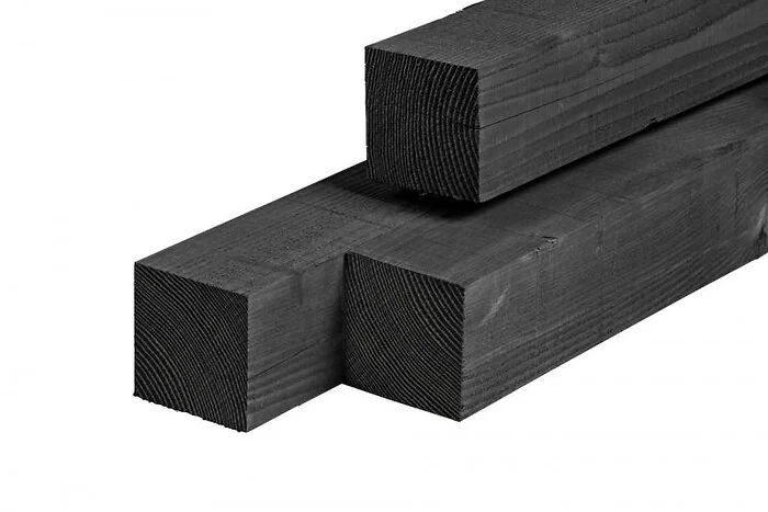 Post Douglas Black Impregnated 9x9x300