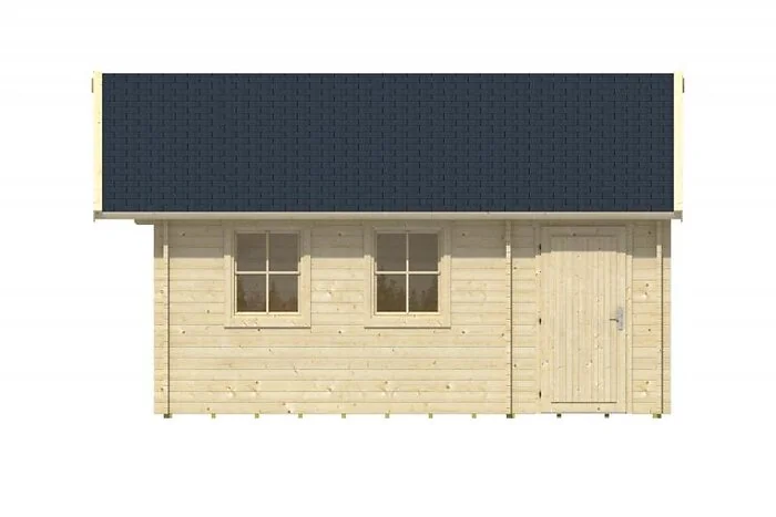Blockhouse - Garden House Berlin 490x530 plus 70 cm.