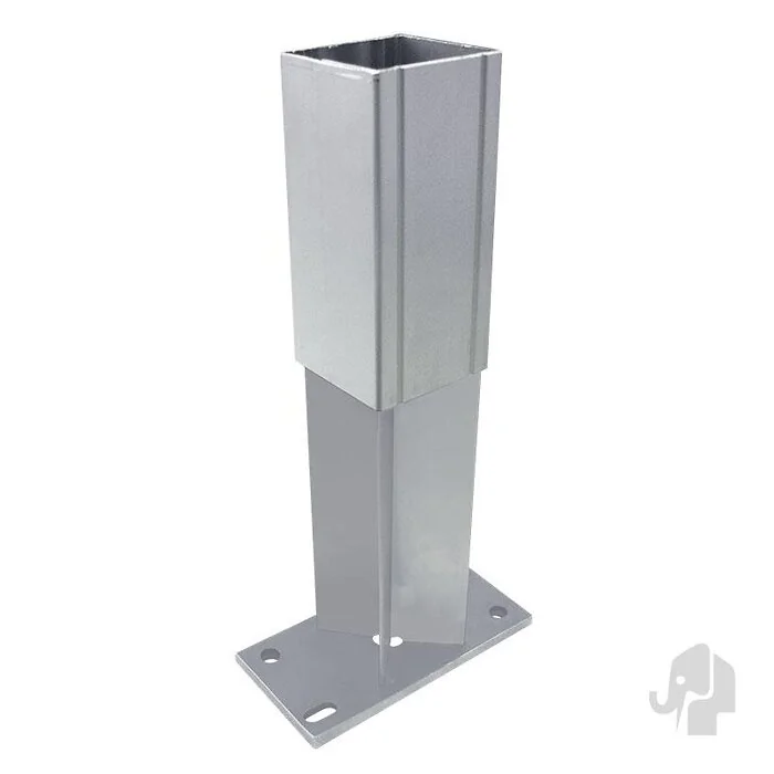 Post Holder Galvanized Steel 8x16x30cm