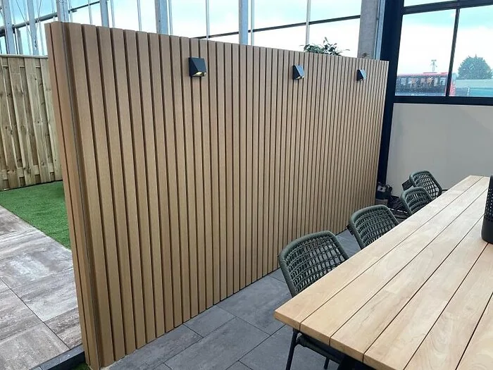 Fiberdeck Cladding WEO 60 Composite Cedar 3.3x17cm