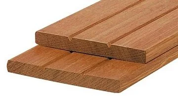 Tuinplank Hardhout FSC 1,5 x 14,5 x 180 cm