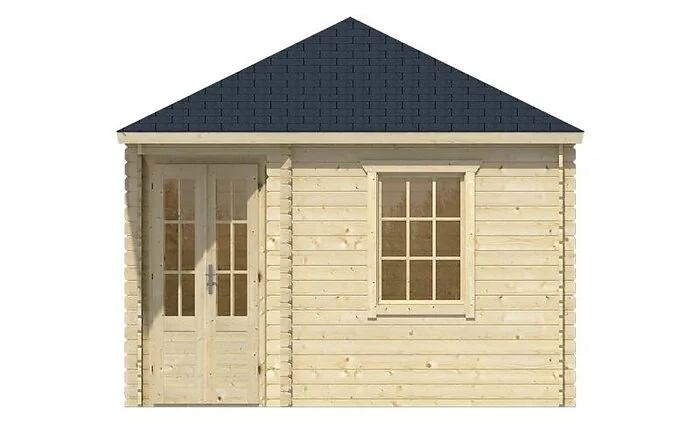 Log cabin - summerhouse Dagmar 350 x 350cm