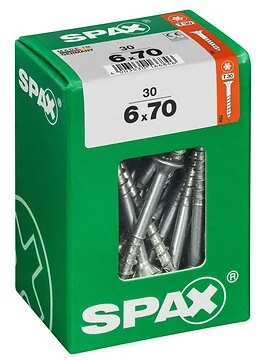 SPAX T-STAR plus WIROX 6x70 L 30 stuks
