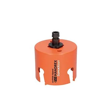 Mandrex SuperXcut TCT Gatzaag 60mm met adapter MHMQ0083B Ø83mm