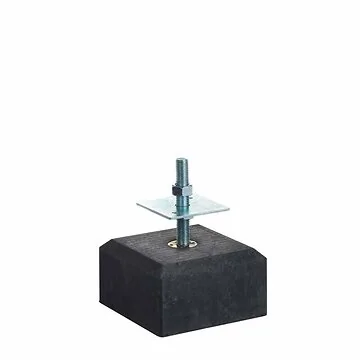 Betonpoer mini Antraciet 18x18x10 cm. Excl. hoogteverstelling.