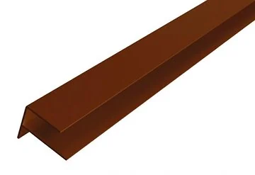 Eindprofiel WEO 35-60 Aluminium 8.5x6.5x300 cm