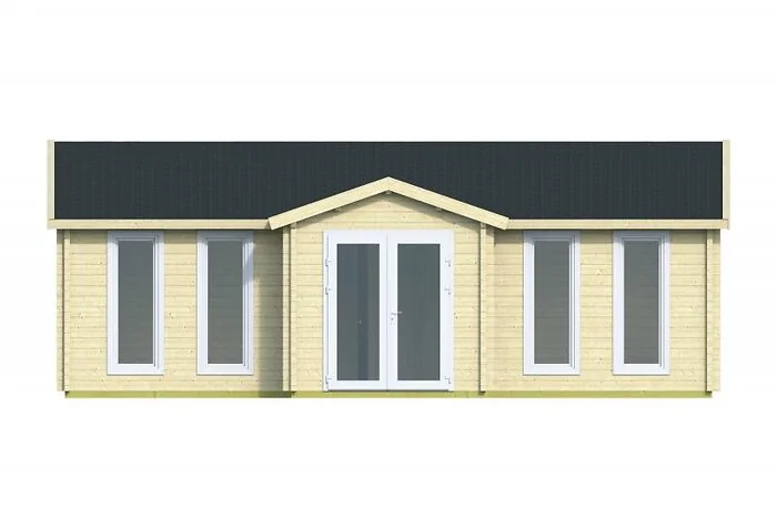 Log cabin - Garden shed Mullingar 850x690 plus 100cm