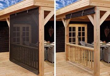 Egberdin® zichtdoorlatend doek B300 x H244 cm
